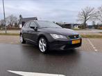 Seat Leon 1.2 TSI  2015 Zwart | airco | elek. ramen | 18” LM, Auto's, Seat, 47 €/maand, Te koop, Geïmporteerd, 5 stoelen