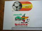 sticker oud Worldcup WK VOETBAL 1982 Spanje Mexico 1986 Fifa, Verzamelen, Stickers, Verzenden, Zo goed als nieuw, Bedrijf of Vereniging