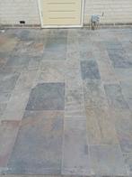 indiaase leisteen vloertegels, diverse maten, Doe-het-zelf en Verbouw, Ophalen, Hardsteen, 10 m² of meer, 20 tot 40 cm