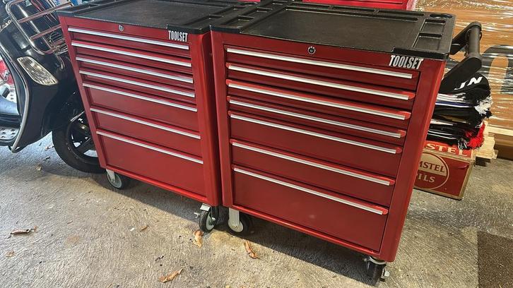 Gereedschapskist Karren - Toolset, Auto diversen, Autogereedschap, Gebruikt, Ophalen