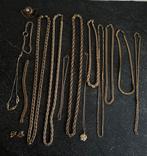 Double gouden kettingen en armbanden, Ophalen of Verzenden, Zo goed als nieuw, Goud, Overige materialen