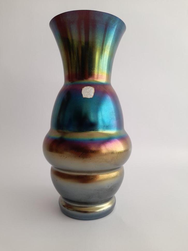Art Nouveau vaas van Kralik, Antiek en Kunst, Antiek | Glas en Kristal, Ophalen of Verzenden
