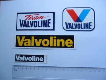 sticker oud VALVOLINE origineel autosport autocross race  beschikbaar voor biedingen