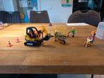 Playmobil setje kleine bouwplaats met graafmachine, Ophalen, Zo goed als nieuw