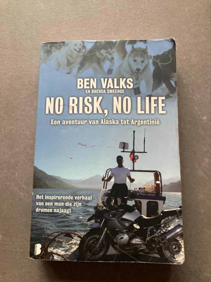 No Risk, No Life - Avontuur van Alaska tot Argentinië, Boeken, Avontuur en Actie, Gelezen, Ophalen of Verzenden