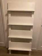 Woood Tijdschriftenrek Wit Grenen boekenkast, Huis en Inrichting, Woonaccessoires | Wandplanken en Boekenplanken, Ophalen of Verzenden