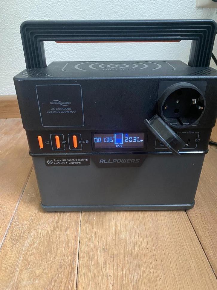 All powers powerstation stroomgenerator, Caravans en Kamperen, Kampeeraccessoires, Zo goed als nieuw, Ophalen