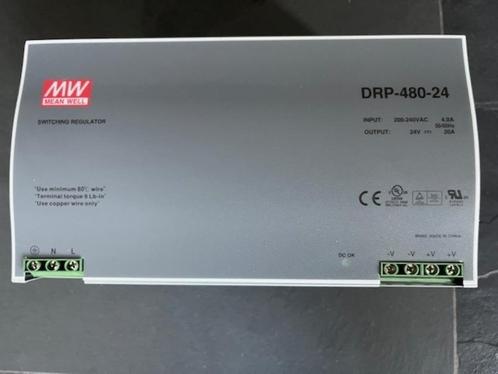 Led Trafo 24 volt type DRP-480-24, Hobby en Vrije tijd, Elektronica-componenten, Gebruikt, Ophalen