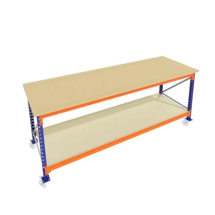 Werkbank / Werktafel / Inpaktafel - Laag model!, Doe-het-zelf en Verbouw, Werkbanken, Zo goed als nieuw, 170 cm of meer, Inklapbaar