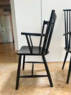 HAY J42 Stoel - Stijlvol & Comfortabel, Huis en Inrichting, Stoelen, Ophalen, Gebruikt, Zwart, Eén