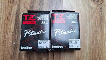 Brother TZ-261 TZe-261 labelprinter rollen beschikbaar voor biedingen