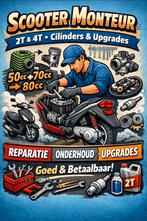 Scooter monteur 2T/4T cilinders & upgrades, Ophalen, Zo goed als nieuw, Overige typen, Piaggio