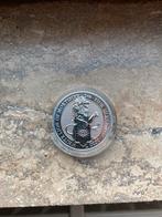 Queen’s Beasts White Lion of Mortimer 2020 2 oz Zilver, Postzegels en Munten, Edelmetalen en Baren, Ophalen of Verzenden, Zilver