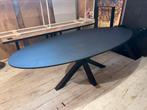 Nieuwe ovale eikenhouten eettafel  240 x 110 cm., Huis en Inrichting, Tafels | Eettafels, 100 tot 150 cm, 200 cm of meer, Ophalen of Verzenden