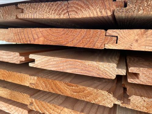 Douglas blokhutprofiel planken | 28x195 mm | 2,- korting p/m, Tuin en Terras, Palen, Balken en Planken, Nieuw, Planken, 250 cm of meer