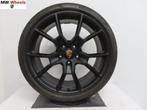 Porsche Taycan 21 inch velgen Origineel Spyder zomerbanden, Auto-onderdelen, Banden en Velgen, Gebruikt, 265 mm, Banden en Velgen