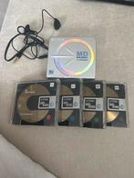 Sony MZ-E62 Minidisc Speler met 4 Minidiscs, Audio, Tv en Foto, Walkmans, Discmans en Minidiscspelers, Ophalen of Verzenden, Minidisc-speler