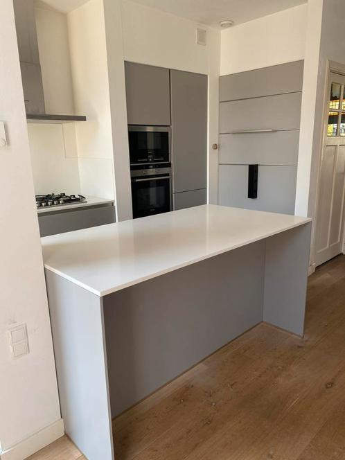 Prachtige Rechte Keuken Next125 + Eiland + GEDEMONTEERD, Huis en Inrichting, Keuken | Complete keukens, Overige typen, Composiet
