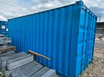 Zeecontainer 20 FT blauw, Ophalen