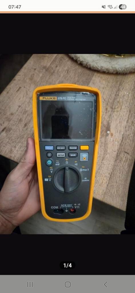 Multimeter te koop, Doe-het-zelf en Verbouw, Meetapparatuur, Gebruikt, Multimeter, Ophalen of Verzenden