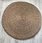 zeegras mat 92 cm, 50 tot 100 cm, Rond, Zo goed als nieuw, Bruin