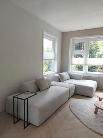 4x6 hocker ivoor velours 