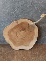 Serveerplank van boomstam met touw., Huis en Inrichting, Ophalen of Verzenden, Nieuw