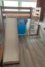 Flexa Halfhoogslaper 140x70 + Glijbaan, Ophalen, Zo goed als nieuw, Halfhoogslaper