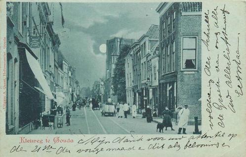 (701-256-013) Gouda Kleiweg, Verzamelen, Ansichtkaarten | Nederland, Zuid-Holland, Verzenden