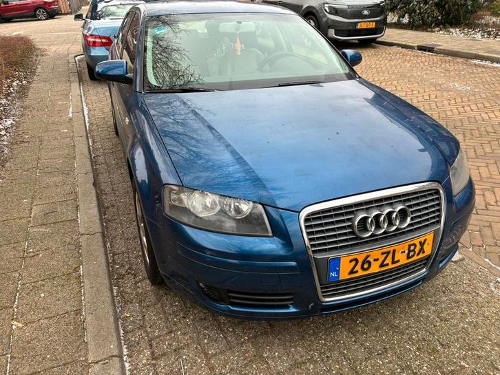 Leuke, nette en goede Audi A3 te koop!, Auto's, Audi, Particulier, A3, Benzine, Handgeschakeld, Blauw, Leder, Ophalen