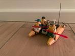Lego 6665 wild water raft, Complete set, Ophalen of Verzenden, Lego, Zo goed als nieuw