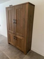 Stoere eikenhouten kast - verweerd eiken, Ophalen, Zo goed als nieuw