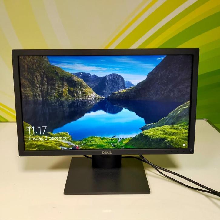 Dell E2216H Full HD monitor beeldscherm 22 inch, Computers en Software, Monitoren, Gebruikt, 101 t/m 150 Hz, VGA, Kantelbaar, Quad HD (2K)