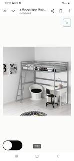 Hoogslaper ikea svarta gratis, Huis en Inrichting, Slaapkamer | Stapelbedden en Hoogslapers, Ophalen, Gebruikt, Eenpersoons, 200 cm