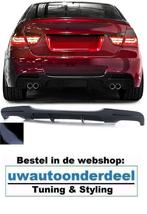 Diffuser Glans Zwart 4 x Uitlaat Voor Bmw 3 serie E90 E91 M
