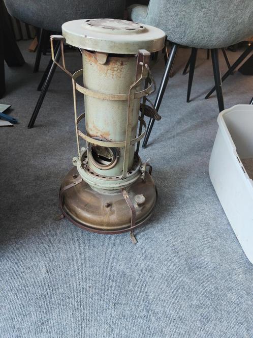 Mooi oud kacheltje ,petroleum Stel., Huis en Inrichting, Woonaccessoires | Overige, Gebruikt, Ophalen