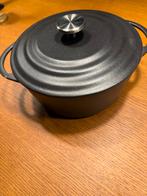 Villeroy & Boch Braadpan - Zwart, Ophalen of Verzenden, Zo goed als nieuw, Koekenpan of Braadpan, Gietijzer