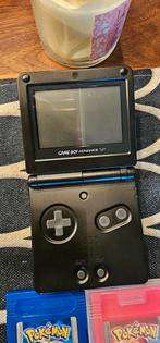 Gameboy Advance SP + Pokémon Red & Blue, Spelcomputers en Games, Ophalen of Verzenden, Gebruikt, Game Boy Advance SP, Met games
