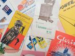 Map met Oude Folders & Brochures oa BK Philips Zaalberg € 10, Ophalen