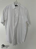 Zomers overhemd korte mouw mt 40, Kleding | Heren, Overhemden, Vroom en Dreesman, Wit, Zo goed als nieuw, Halswijdte 39/40 (M)
