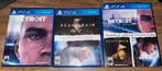 Quantic dream collection ps4, Spelcomputers en Games, Avontuur en Actie, Vanaf 18 jaar, 1 speler, Ophalen of Verzenden