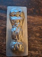 oude chocolade mal van 3 babytjes, Antiek en Kunst, Curiosa en Brocante, Ophalen of Verzenden