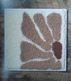 Uniek Handgemaakte abstract Wanddecoratie schilderij Bloem, Ophalen of Verzenden, Zo goed als nieuw