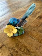Porseleinen vogel (Fairy Wren) van Franklin Mint, Ophalen of Verzenden, Zo goed als nieuw, Porselein