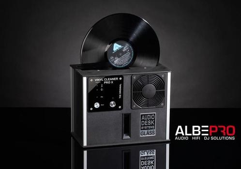 Audiodesk Systeme Gläss Vinyl Platenwasmachine Zwart, Audio, Tv en Foto, Platenspelers, Nieuw, Overige merken, Ophalen of Verzenden