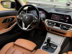 BMW 3-serie 320e BUSINESS+ EDITION LEDER/CAMERA/TREKHAAK, Auto's, Automaat, 4 cilinders, Zwart, Bedrijf