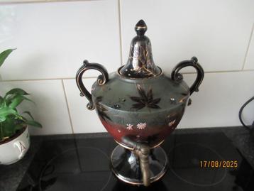 SAMOVAR THEEPOT -VICTORIAANS JACKFIELD -ZELDZAAM- CA1860 beschikbaar voor biedingen