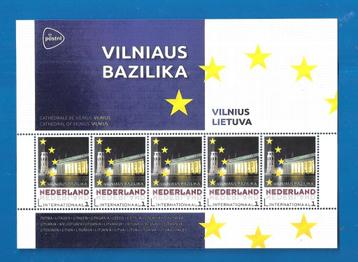 Pers. Postzegelvel Europa Kathedraal van Vilnius, Litouwen   beschikbaar voor biedingen