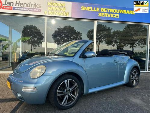 Volkswagen New Beetle Cabriolet 2.0, Auto's, Volkswagen, Bedrijf, Te koop, Beetle (Kever), ABS, Airbags, Centrale vergrendeling