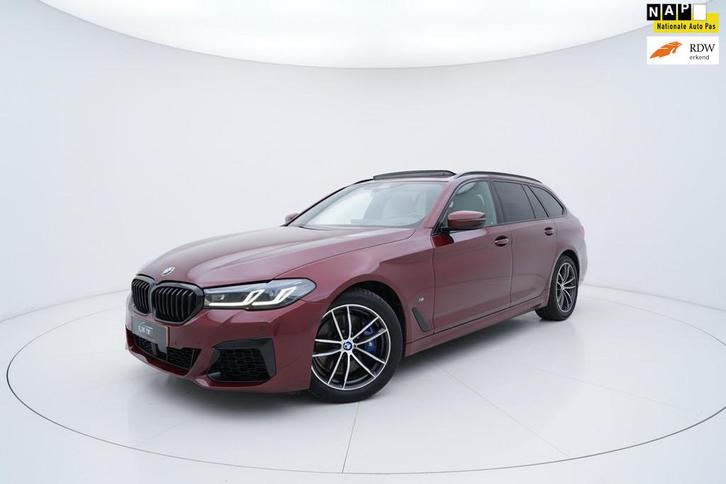 BMW 5-serie Touring 530e High Executive M PAKKET PANO LASER, Auto's, BMW, Bedrijf, Te koop, 5-Serie, 360° camera, ABS, Achteruitrijcamera